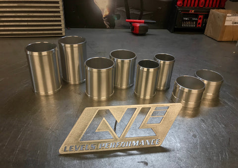 Levels Performance Aluminum Intercooler Weld Fittings (Pack of 4)